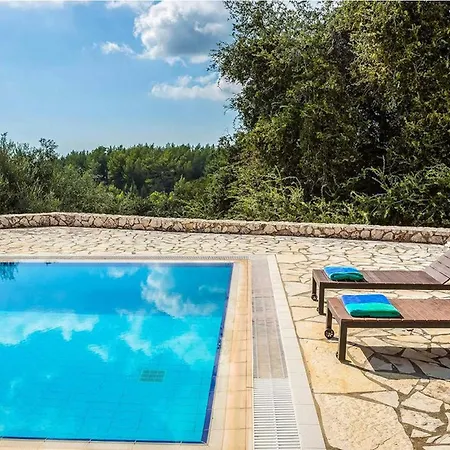 Delightful Kefalonia 3 Bedrooms Mare Blue Private Pool Close To Amenities Trapezaki