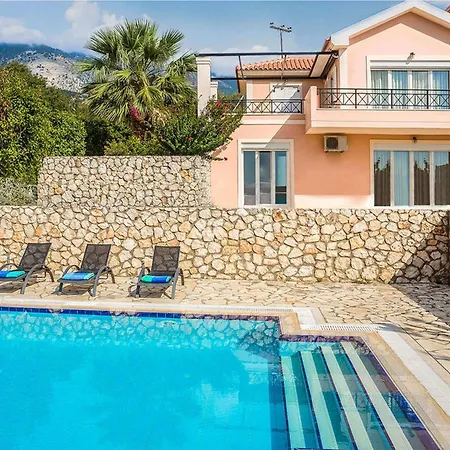 Delightful Kefalonia 3 Bedrooms Mare Blue Private Pool Close To Amenities Trapezaki Villa *