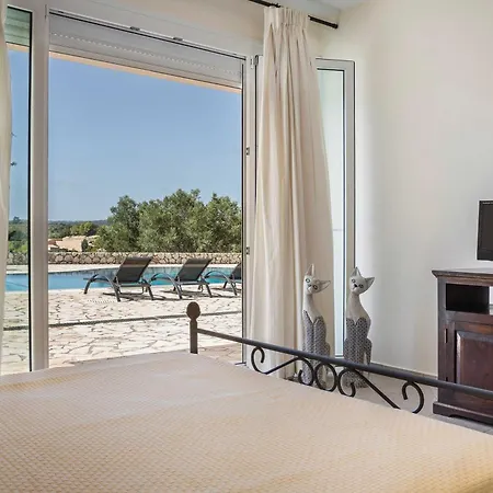 别墅 Delightful Kefalonia 3 Bedrooms Mare Blue Private Pool 特拉佩扎奇