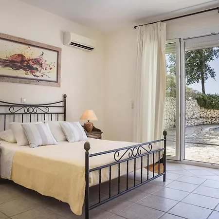 Delightful Kefalonia 3 Bedrooms Mare Blue Private Pool 别墅 特拉佩扎奇